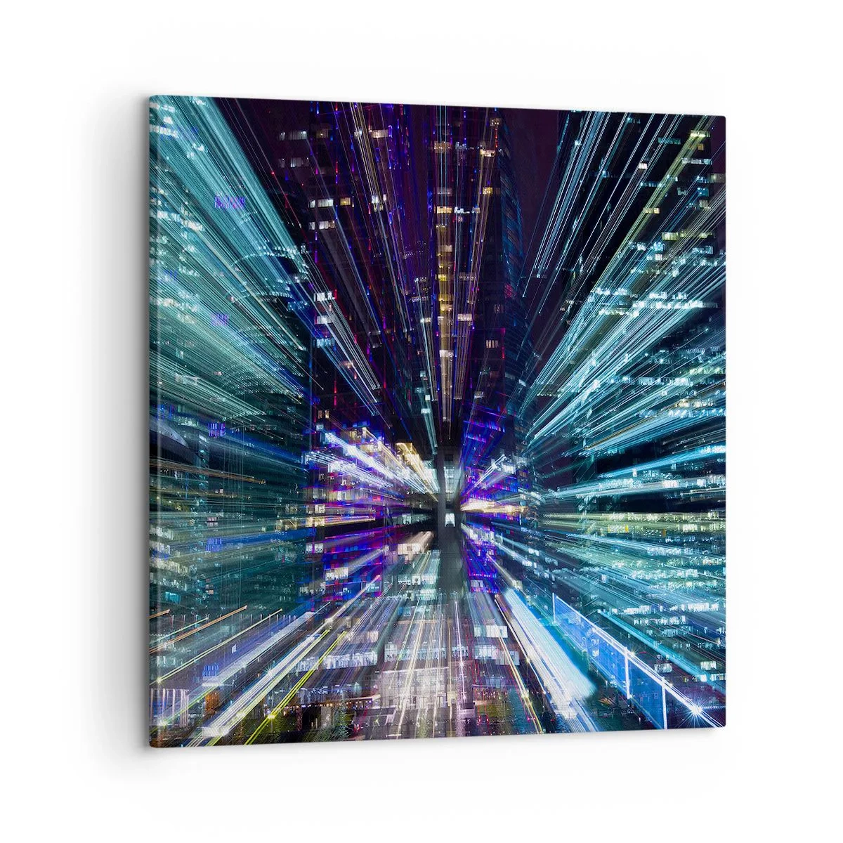 Impression sur toile - Image sur toile - Transition vers l'hyperespace - 60x60 cm