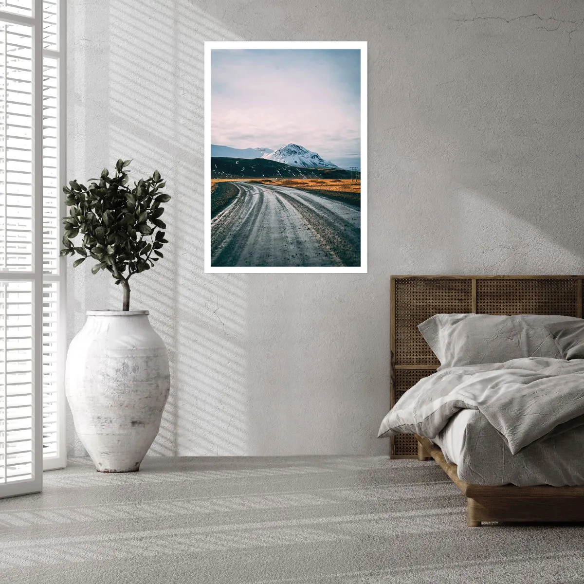 Affiche - Poster - Dans un climat islandais - 70x100 cm