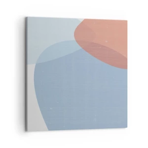 Impression sur toile - Image sur toile - Relations pastel - 50x50 cm