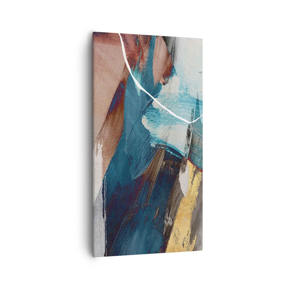 Impression sur toile - Image sur toile - Avec panache et énergie - 55x100 cm