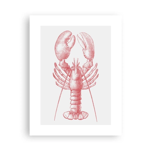 Affiche - Poster - Un homard digne d'Homère - 30x40 cm