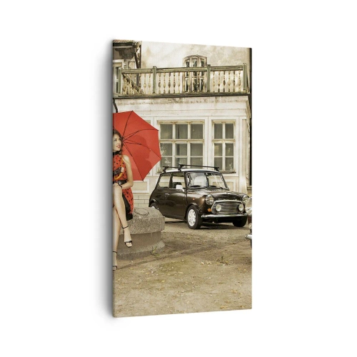 Impression sur toile - Image sur toile - Un mini-voyage sentimental - 45x80 cm