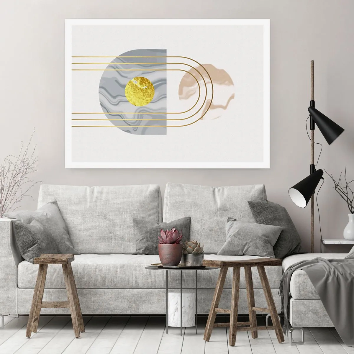 Affiche - Poster - Clareté et brillance - 50x40 cm