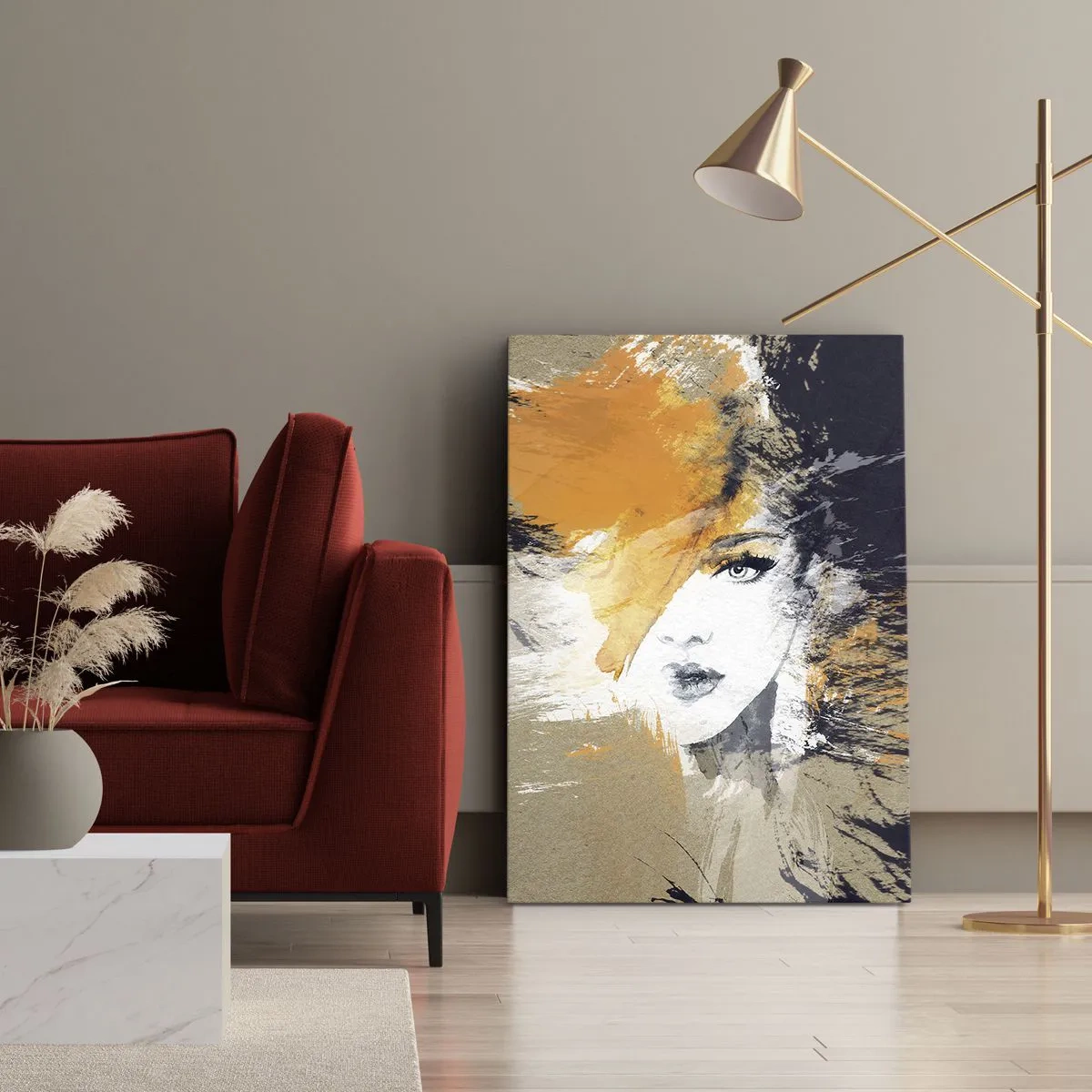 Impression sur toile - Image sur toile - Et la lumière fut - 45x80 cm