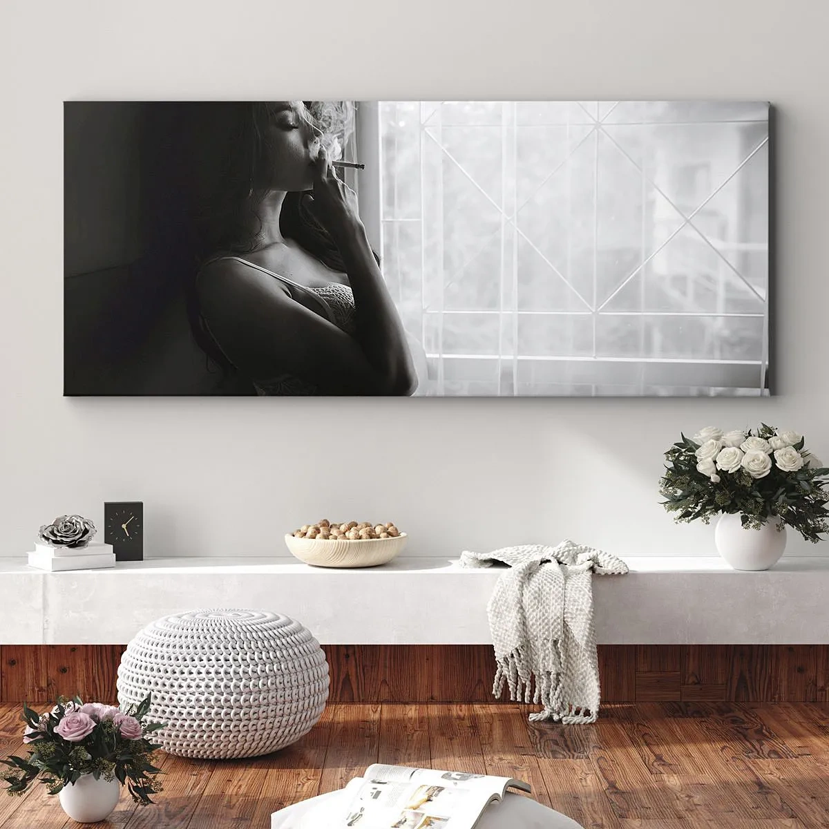 Impression sur toile - Image sur toile - Vous sentez-vous libre ? - 100x40 cm