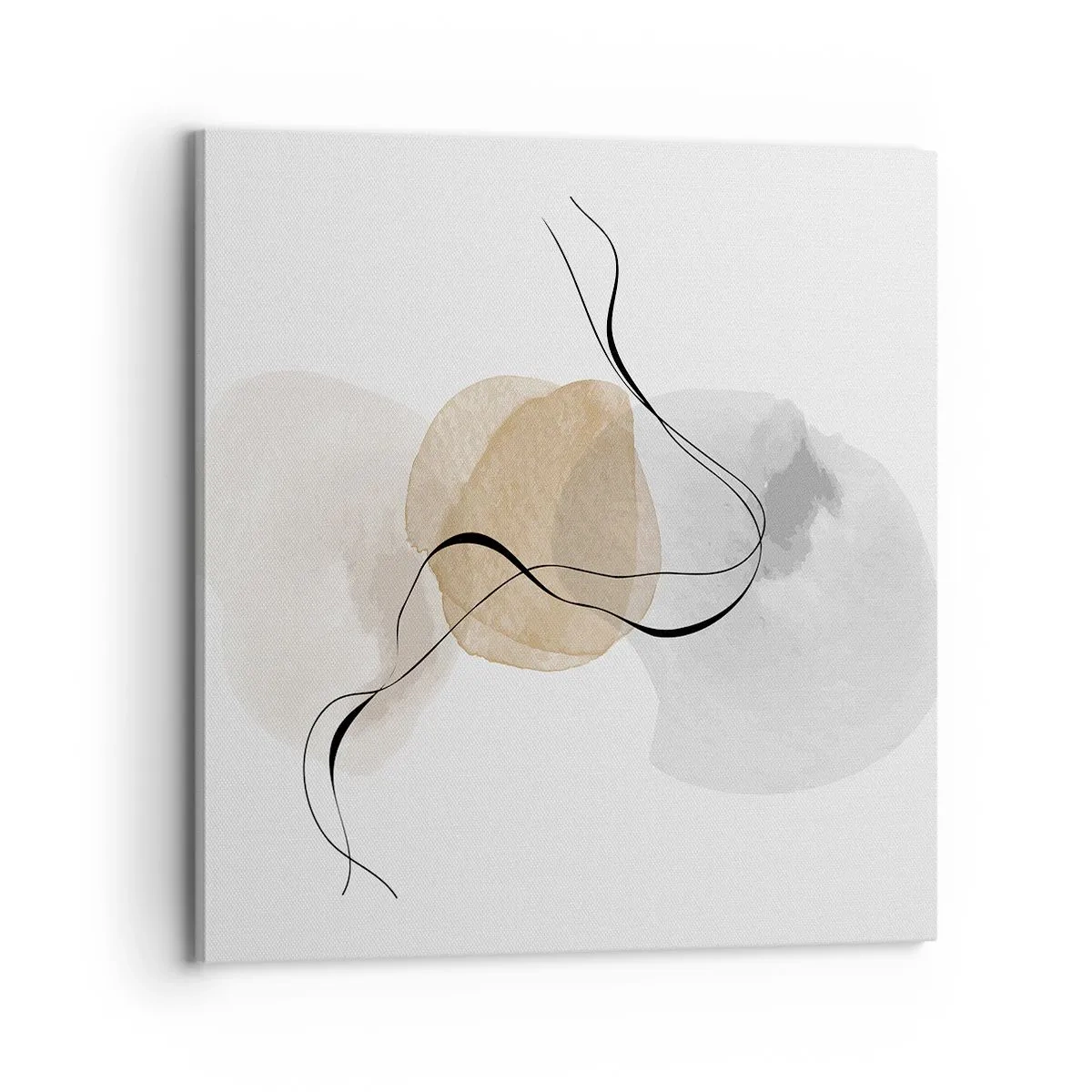 Impression sur toile - Image sur toile - Perles d'air - 70x70 cm