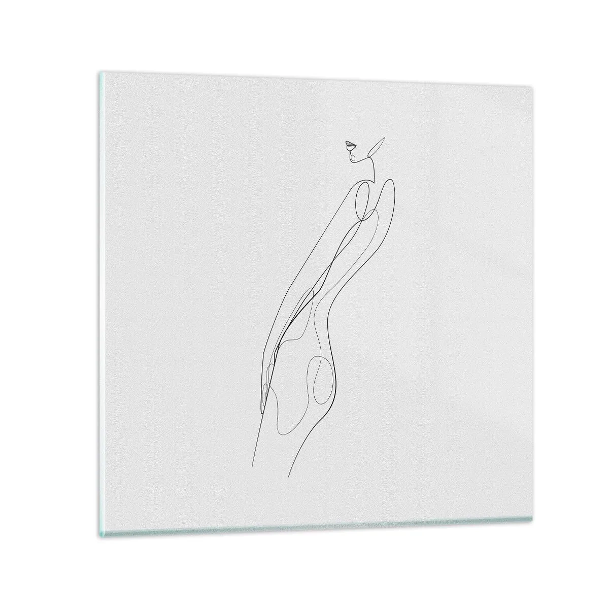 Impression sur verre - Image sur verre - Juste une promesse - 30x30 cm
