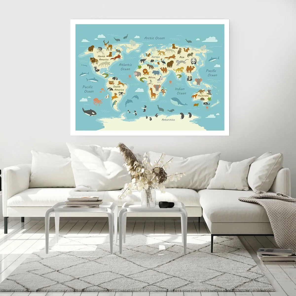 Affiche - Poster - De bons voisins - 70x50 cm