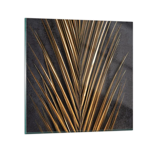 Impression sur verre - Image sur verre - L'or des tropiques - 70x70 cm