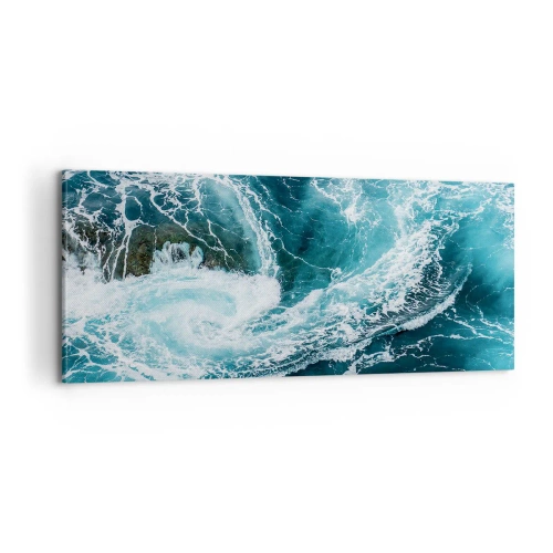 Impression sur toile - Image sur toile - La porte vers le centre de la Terre - 100x40 cm