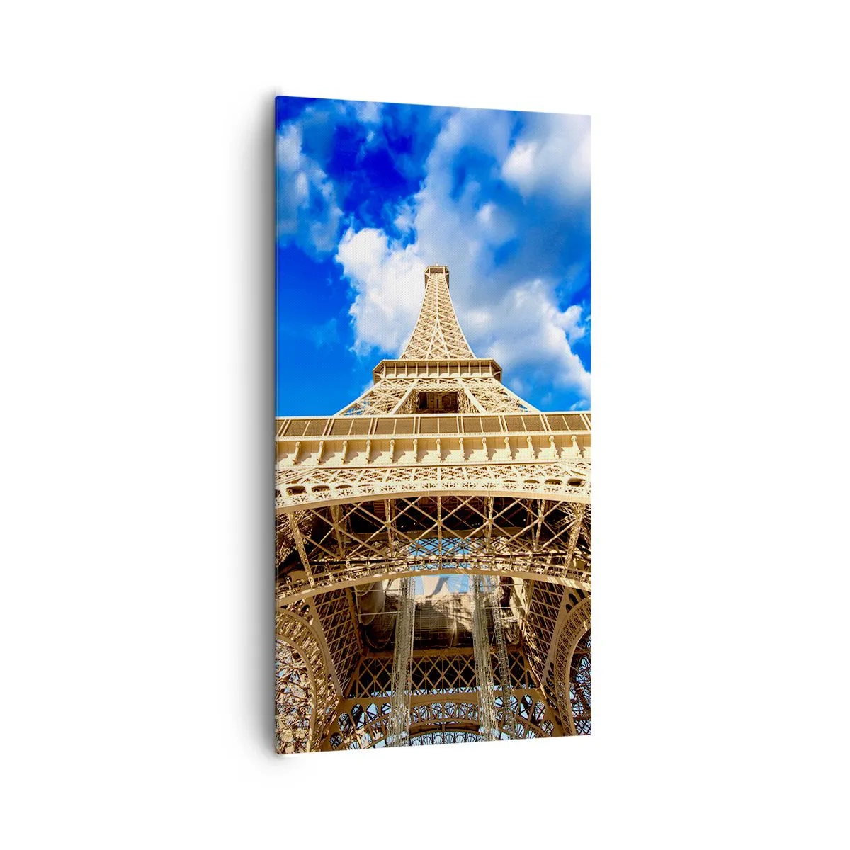 Impression sur toile - Image sur toile - Atteindre le ciel et les nuages - 65x120 cm