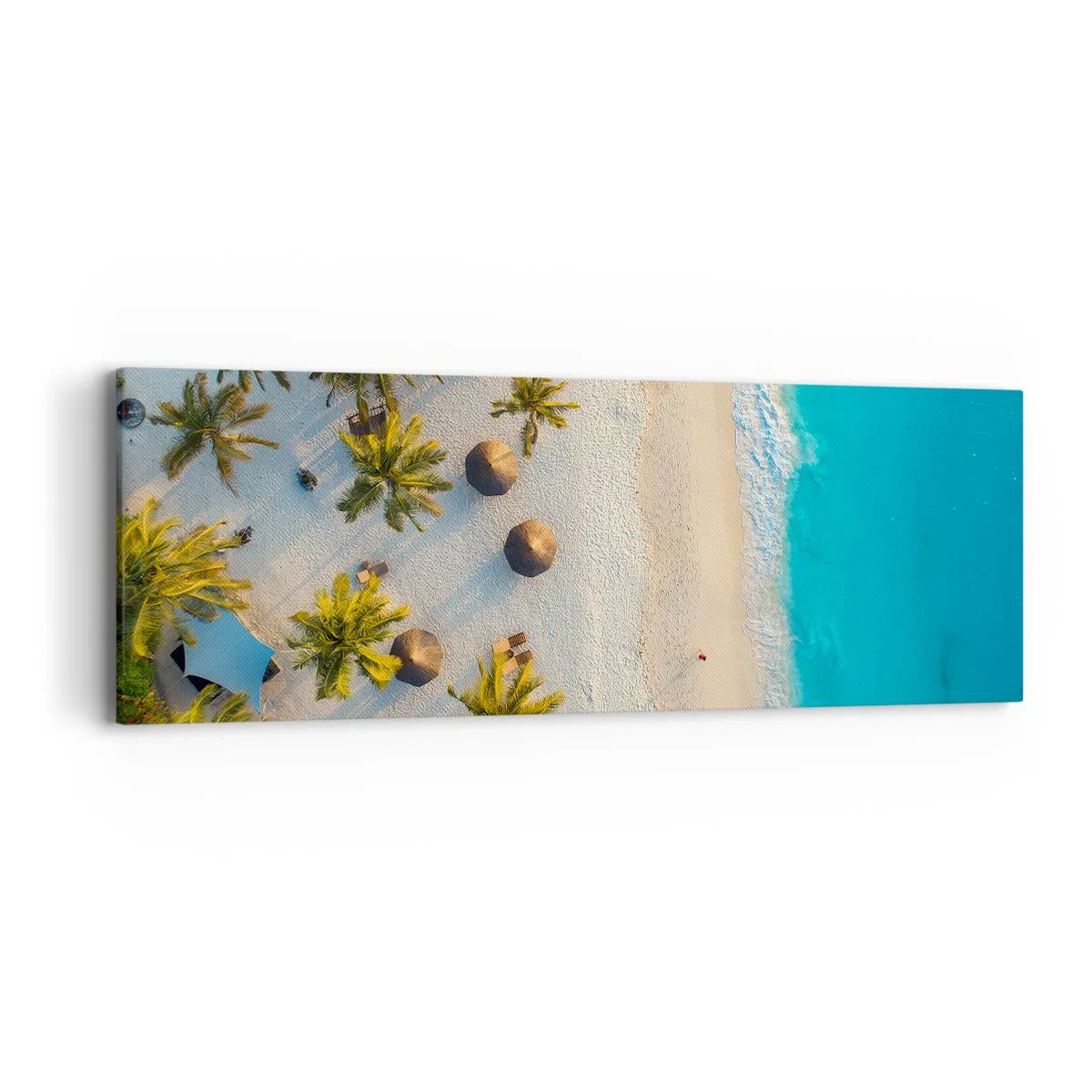 Impression sur toile - Image sur toile - Bienvenue au paradis - 90x30 cm