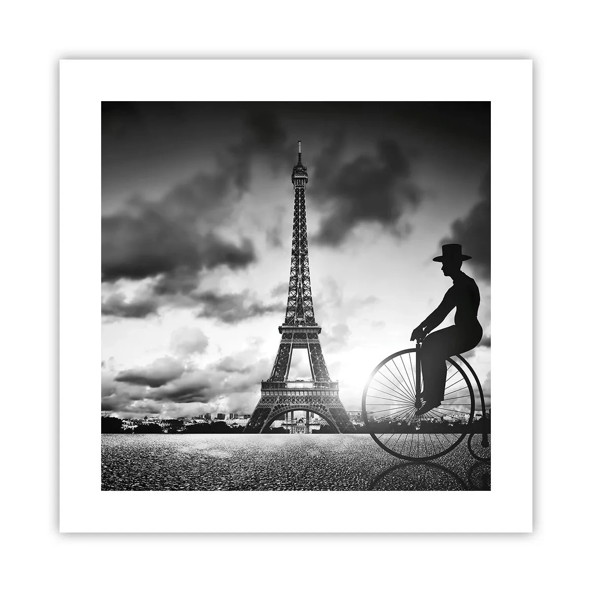 Affiche - Poster - Nostalgie de la Belle Epoque - 40x40 cm