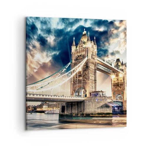 Impression sur toile - Image sur toile - Monument de l'empire victorien - 60x60 cm