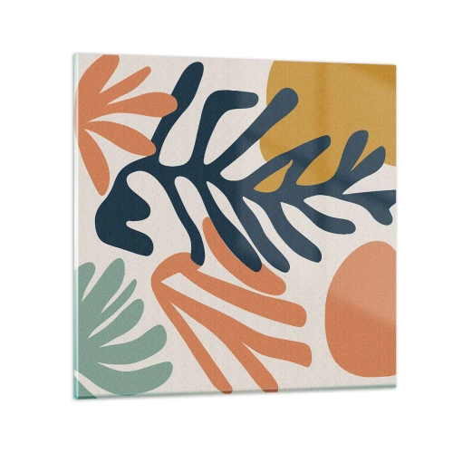 Impression sur verre - Image sur verre - Mers de corail - 60x60 cm