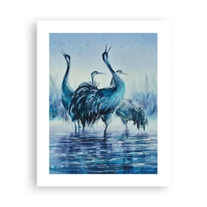 Affiche - Poster - Réunion matinale - 40x50 cm