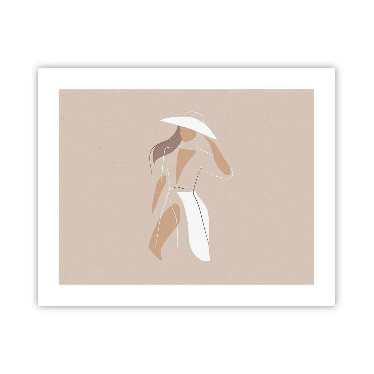 Affiche - Poster - Lea mode est un jeu - 50x40 cm