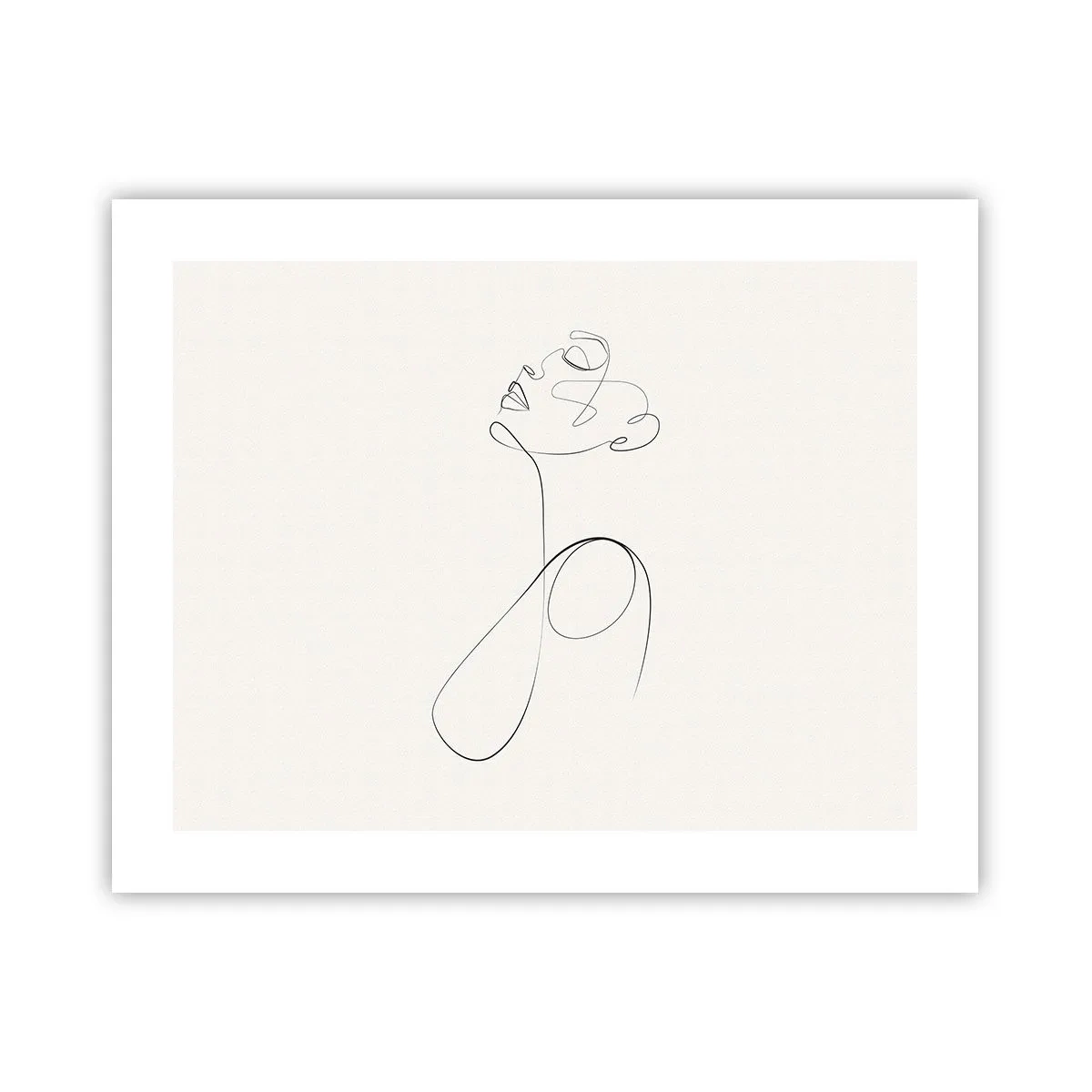 Affiche - Poster - En boucle dans les rêves - 50x40 cm