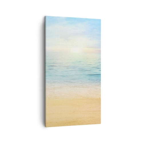 Impression sur toile - Image sur toile - Le grand bleu - 45x80 cm