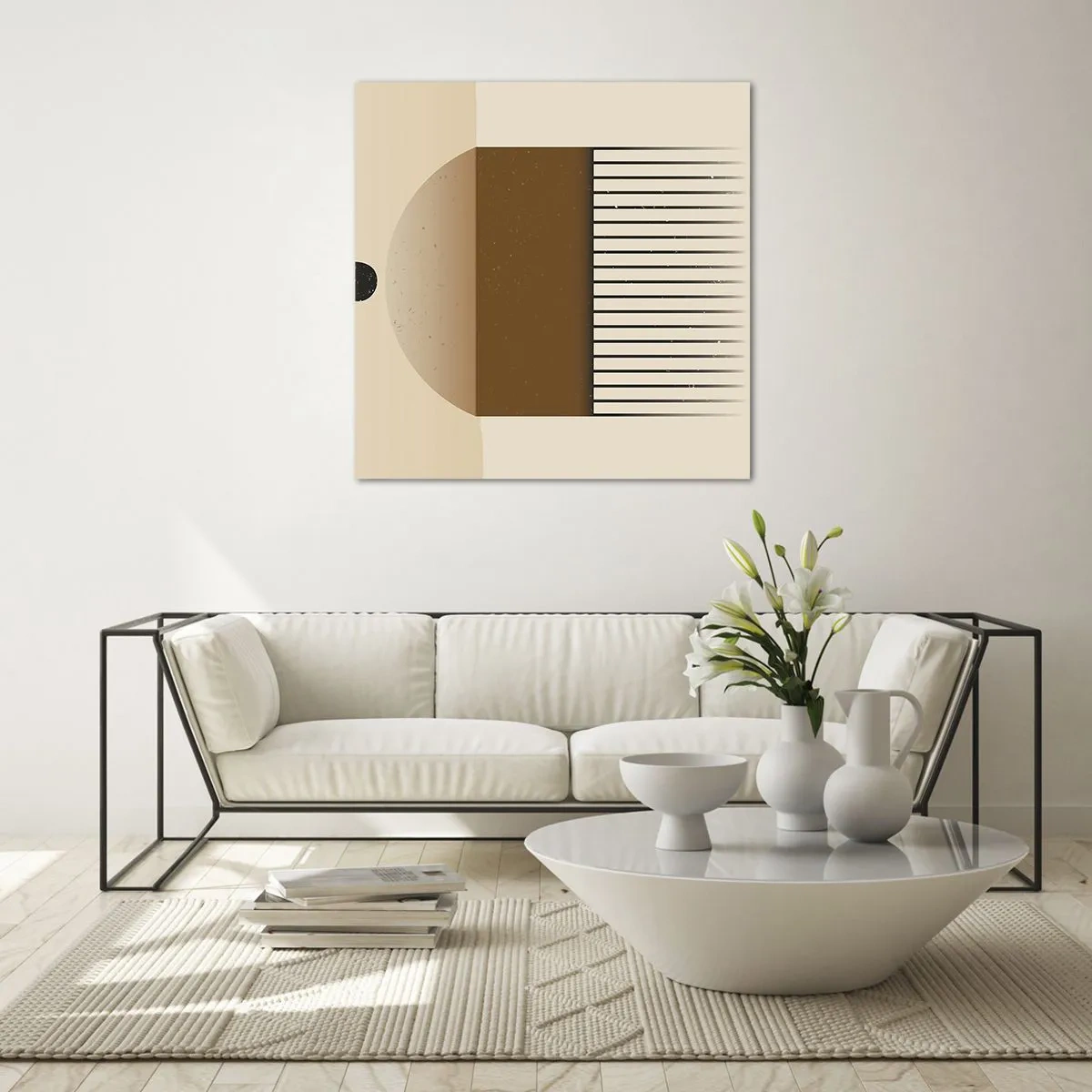 Impression sur verre - Image sur verre - Différents états - 30x30 cm