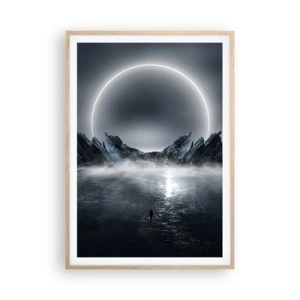 Affiche dans un chêne clair - Poster - La fin de l'histoire - 70x100 cm