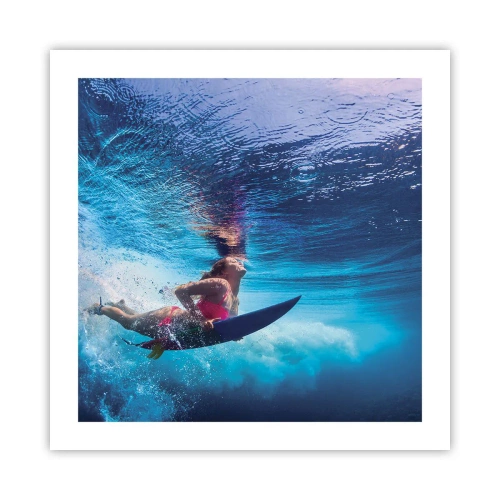 Affiche - Poster - Joie profonde - 50x50 cm