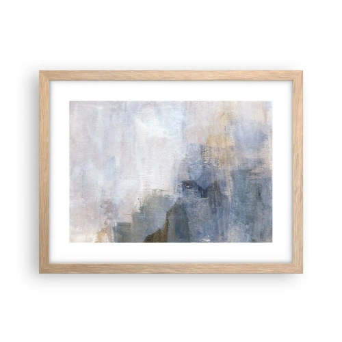 Affiche dans un chêne clair - Poster - Tonalités et accords de couleur - 40x30 cm