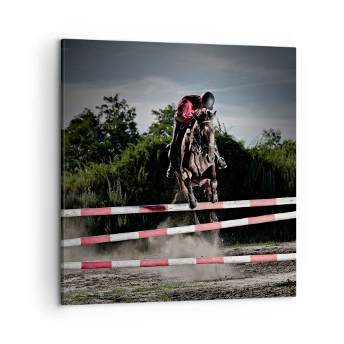 Impression sur toile - Image sur toile - Ensemble pour la victoire - 50x50 cm