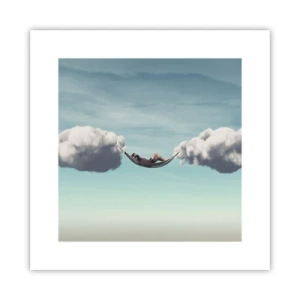 Affiche - Poster - Instant de bonheur - 30x30 cm