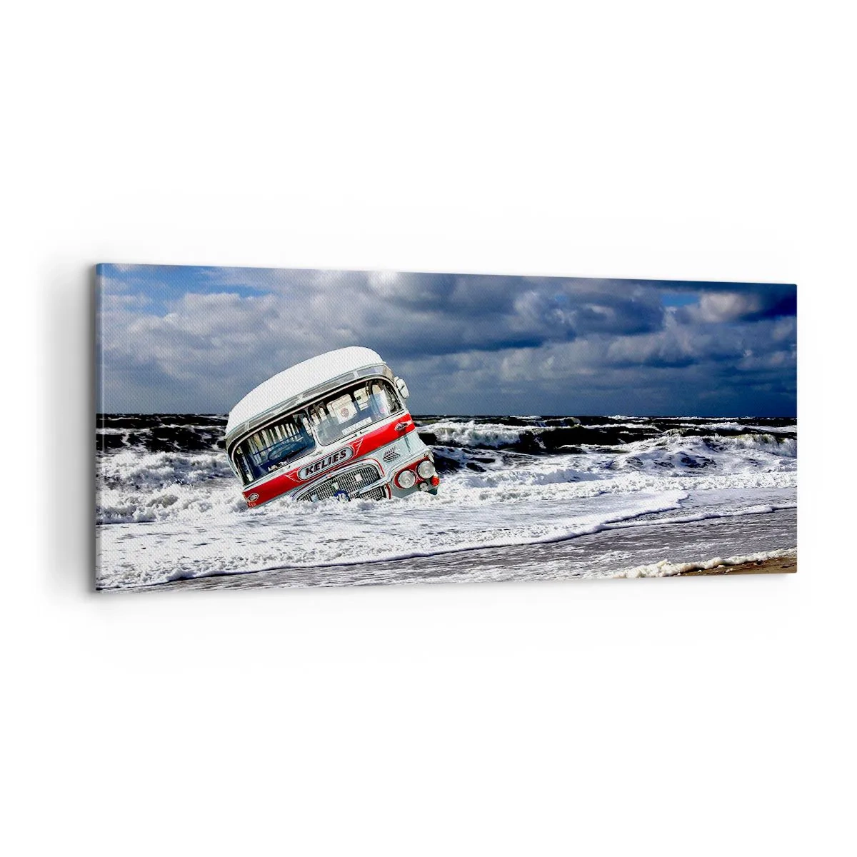 Impression sur toile - Image sur toile - Et qu'est-ce qui vous étonne ? - 100x40 cm