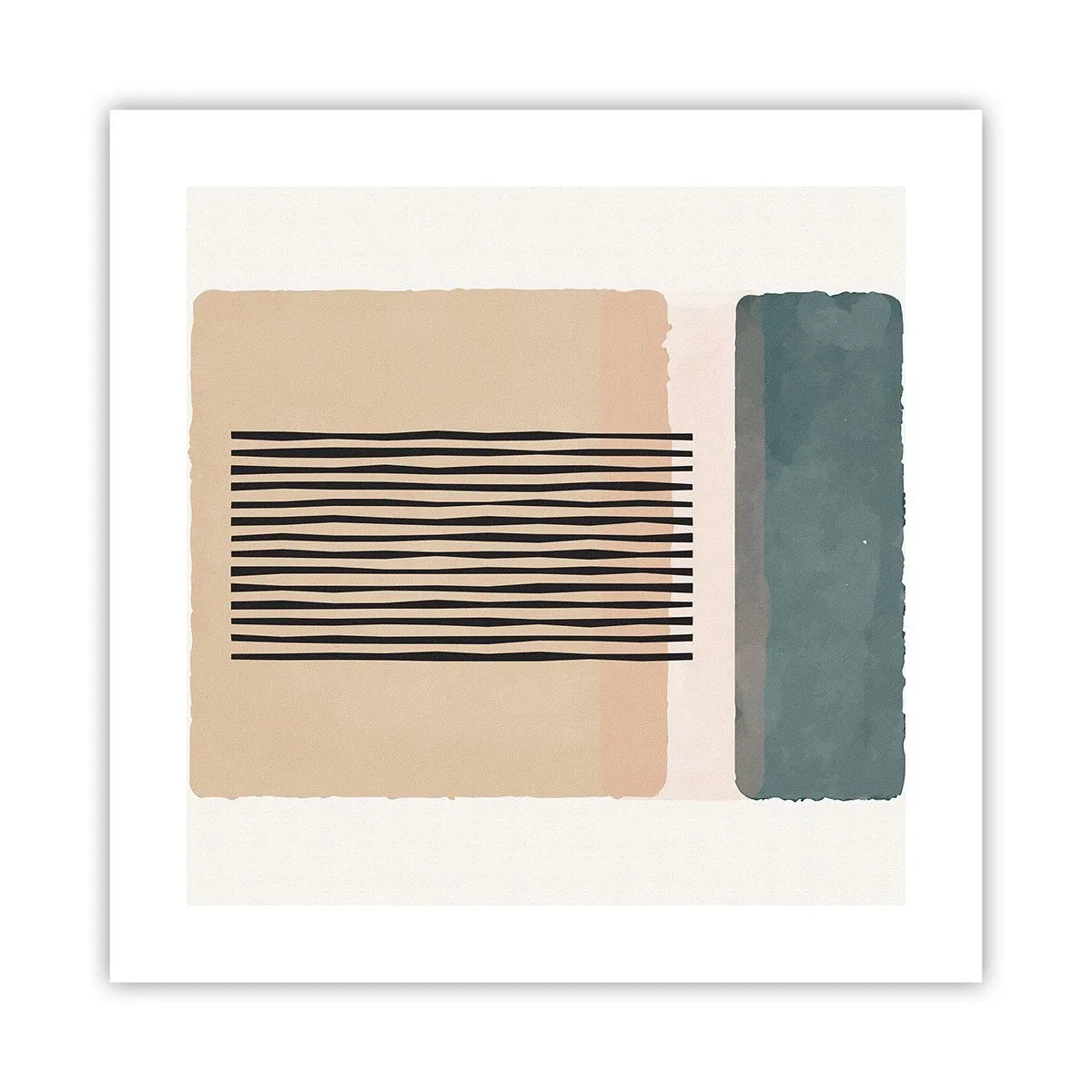 Affiche - Poster - Tout est en ordre - 40x40 cm