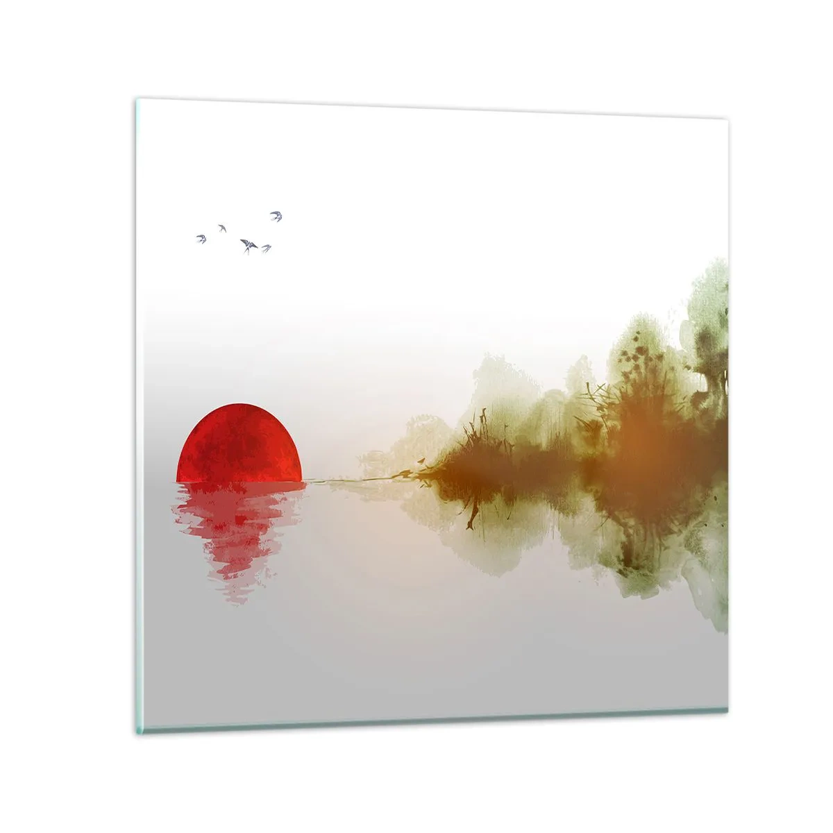 Impression sur verre - Image sur verre - Une promesse de paix - 40x40 cm