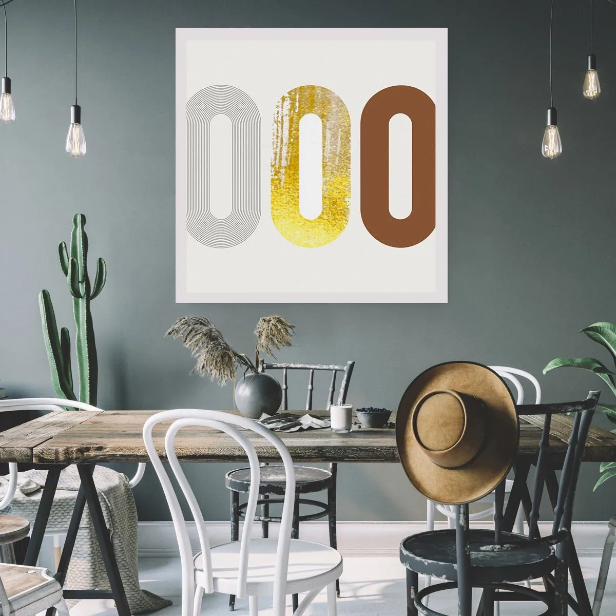 Affiche - Poster - Ooo! - 30x30 cm