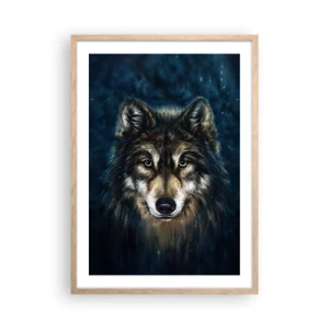 Affiche dans un chêne clair - Poster - Alpha? Et oméga - 50x70 cm