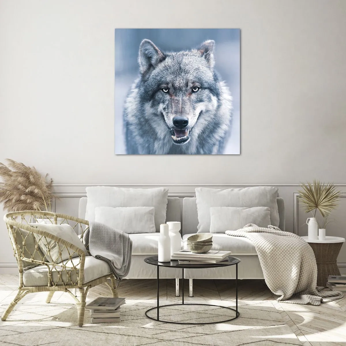 Impression sur verre - Image sur verre - Relèverez-vous le défi ? - 50x50 cm