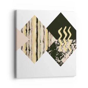 Impression sur toile - Image sur toile - Pas si simple - 30x30 cm