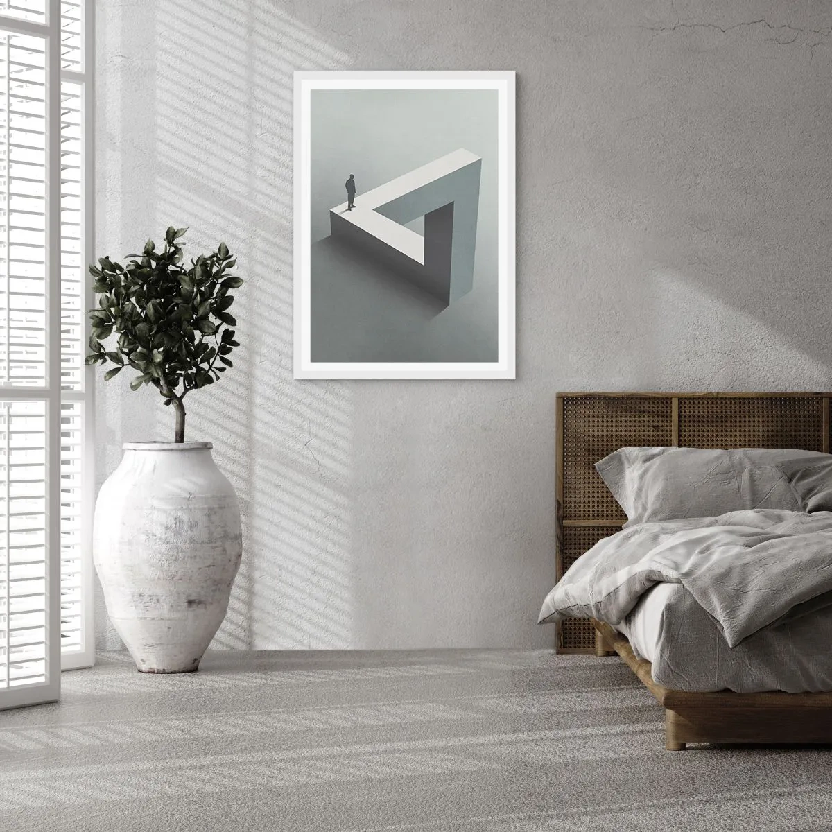 Affiche dans un cadre blanc - Poster - Mais c'est possible - 30x40 cm