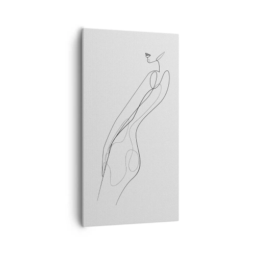 Impression sur toile - Image sur toile - Juste une promesse - 55x100 cm