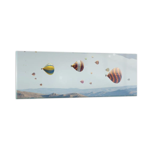 Impression sur verre - Image sur verre - Ici, tout est possible - 90x30 cm