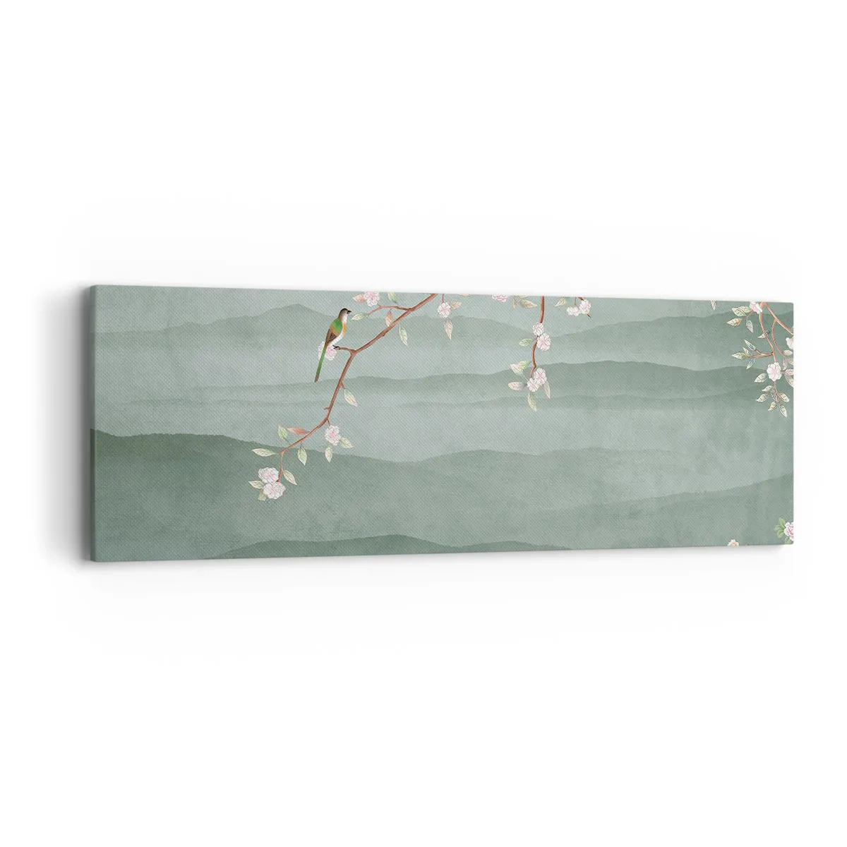 Impression sur toile - Image sur toile - Printemps oh c'est toi - 90x30 cm