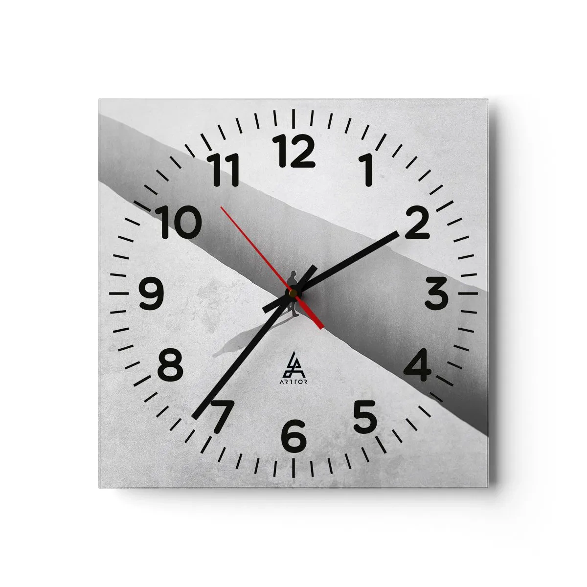 Horloge murale - Pendule murale - Un objectif clair - 40x40 cm