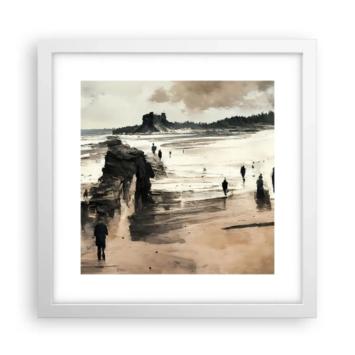 Affiche dans un cadre blanc - Poster - Invoqué - 30x30 cm