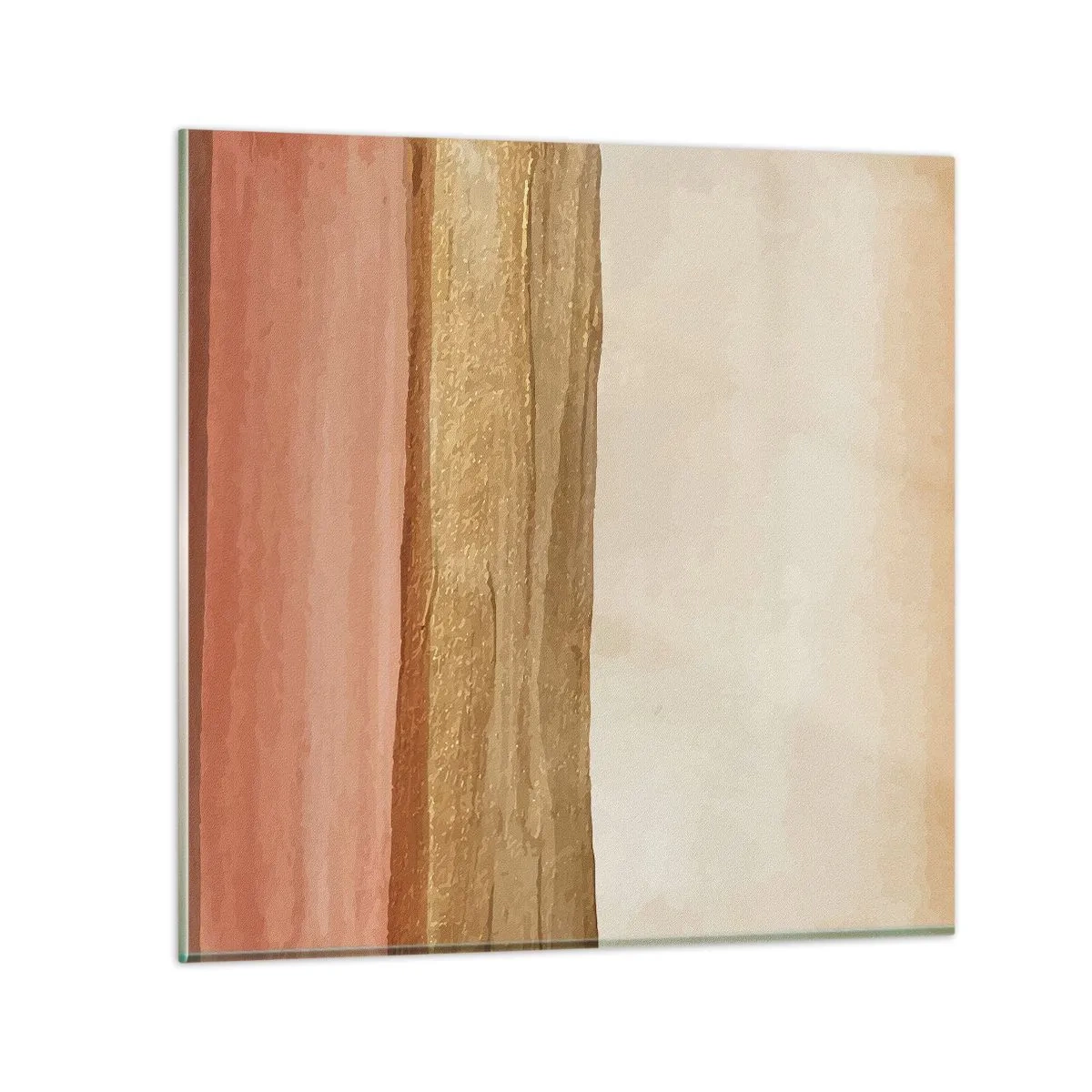 Impression sur verre - Image sur verre - Composition verticale - 70x70 cm