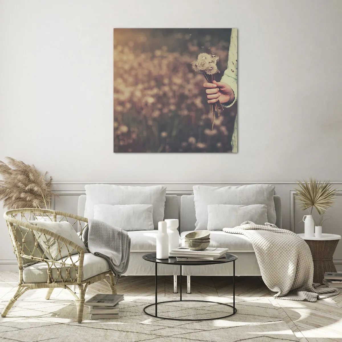 Impression sur verre - Image sur verre - Merci de les garder - 60x60 cm