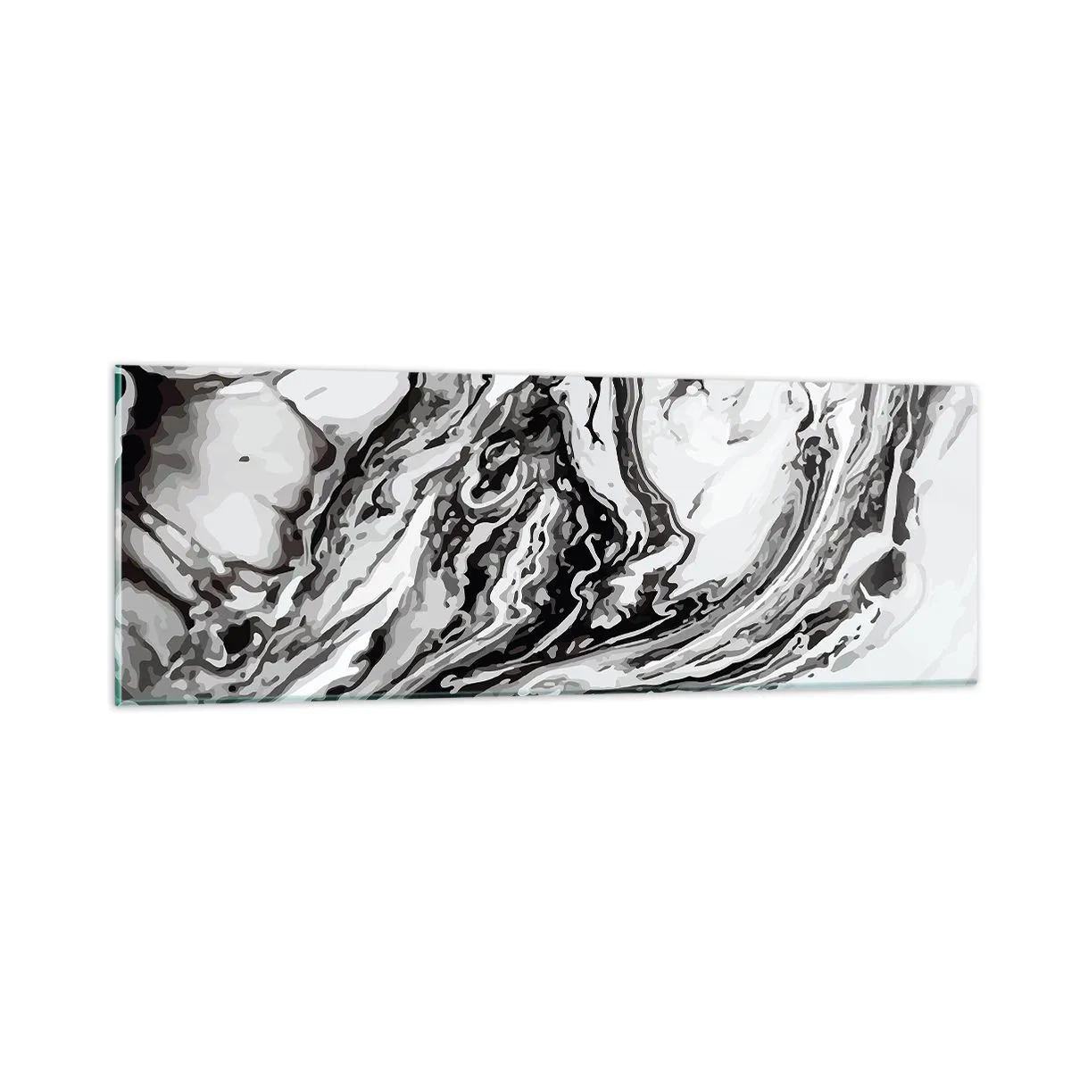 Impression sur verre - Image sur verre - Au début, c'était le chaos - 90x30 cm