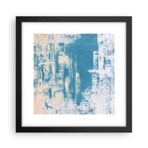 Affiche dans un cadre noir - Poster - À travers un iceberg - 30x30 cm