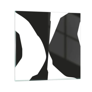 Impression sur verre - Image sur verre - Positif négatif - 70x70 cm