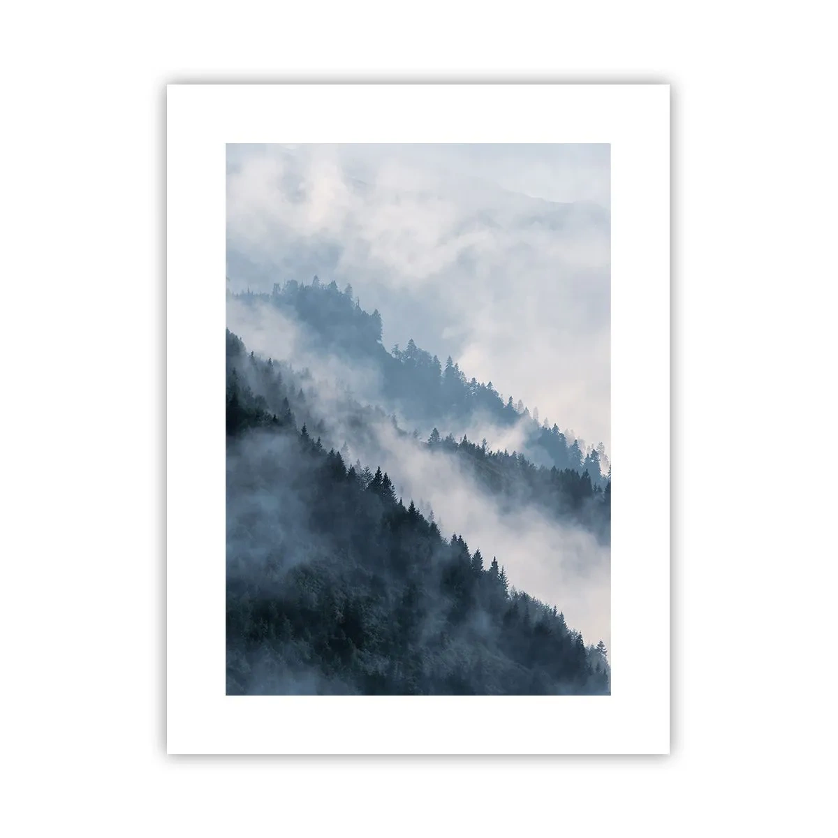 Affiche - Poster - Mysticisme des montagnes - 30x40 cm