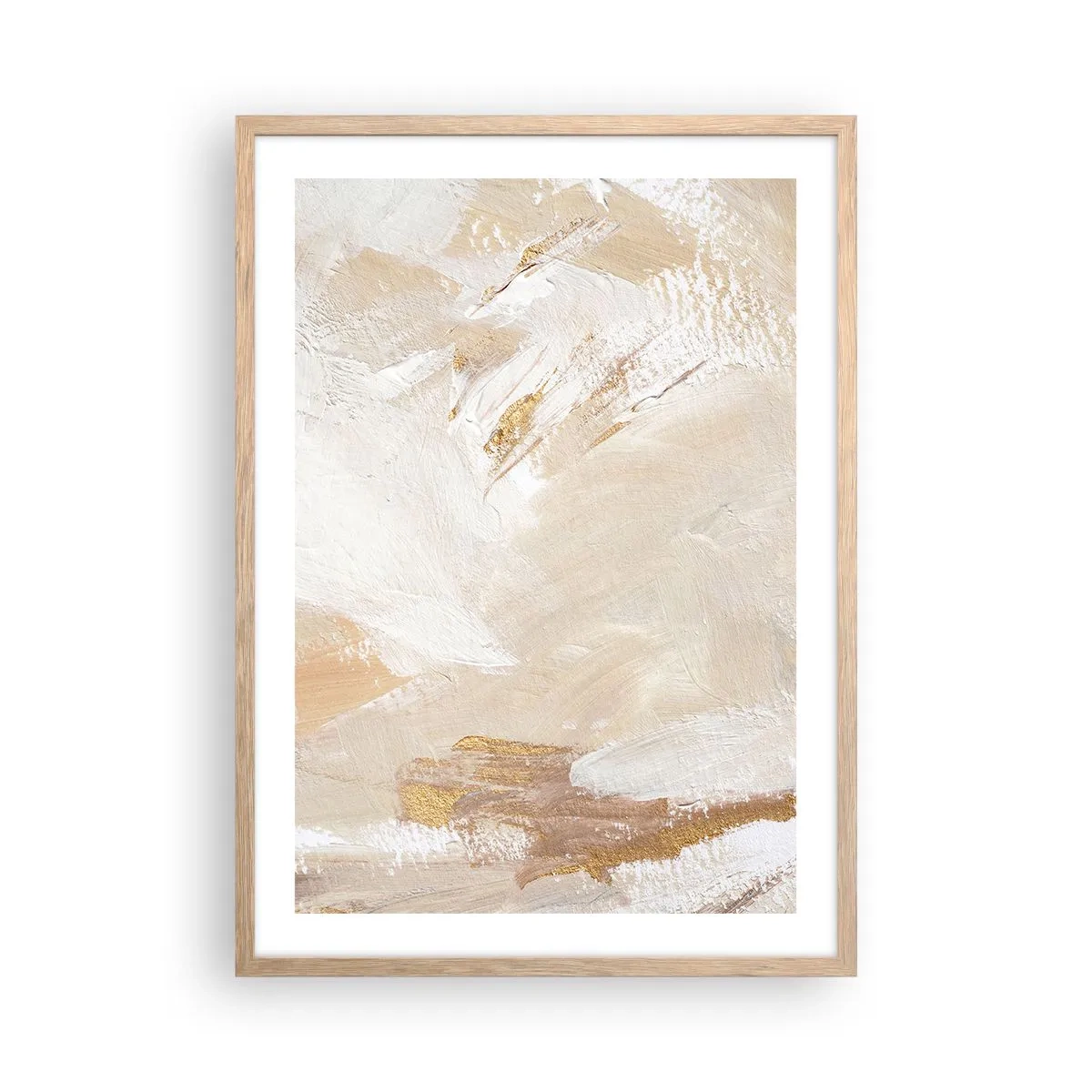 Affiche dans un chêne clair - Poster - Composition pastel - 50x70 cm