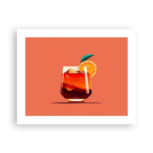 Affiche - Poster - Rafraîchissement d'été - 50x40 cm